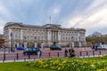 Buckingham palace in spring, Westminster Royalty Free Stock Photo