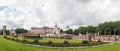 Buckingham Palace and Victoria Memorial, the home of the Queen of England, London, summer 2016 Royalty Free Stock Photo