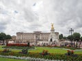 Buckingham Palace and Victoria Memorial, the home of the Queen of England, London, summer 2016 Royalty Free Stock Photo