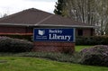 Buckley library building in buckley rular america