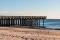 Buckroe Beach Viewing Pier Royalty Free Stock Photo