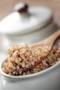 Buckwheat cereal Royalty Free Stock Photo