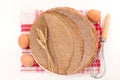 Buckwheat crepe, gluten free Royalty Free Stock Photo