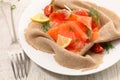 Buckwheat crepe Royalty Free Stock Photo