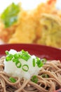 Buckwheat noodles with grated radish