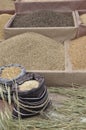 Buckwheat, oats, wheat and other cereals.