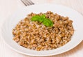 Buckwheat porridge with minced meat