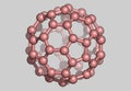 Bucky Ball molecular model Royalty Free Stock Photo