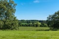 Bucolic landscape at Dumfries House in Cumnock, Scotland, UK. Royalty Free Stock Photo