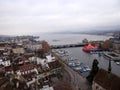 Bucolic view of Limmat river