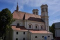 Bucovice, Czech Republic - September 10, 2021 - the Church of the Assumption of the Blessed Virgin Mary