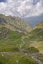 Deer Valley, Valea Cerbului, from Bucegi mountains Royalty Free Stock Photo