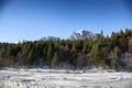 Bucsoiu mountains view from Deer Valley Royalty Free Stock Photo