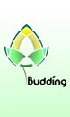 a bud logos that grow and develop