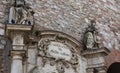 Buda Castle - archway at the arsenal - Budapest