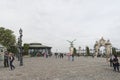 Buda castle funicular Royalty Free Stock Photo