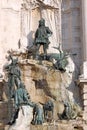 Buda castle Matthias fountain Budapest