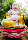 Budai colorful sculpture Royalty Free Stock Photo