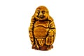 Budai Hotei netsukes Royalty Free Stock Photo