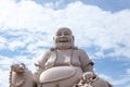 Laughing budai Royalty Free Stock Photo