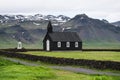 Budakirkja - black church in Budir village