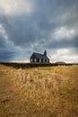 Budakirkja black churck in Budir, Iceland Royalty Free Stock Photo