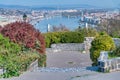 Budapest aerial cityview from Buda Citadel