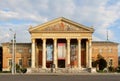 BUDAPEST - APRIL 11: Palace of Arts ( Kunsthalle Budapest ) in B Royalty Free Stock Photo