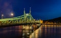 Budapest bridge Royalty Free Stock Photo