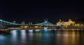 Budapest bridge Royalty Free Stock Photo