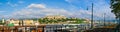 Budapest Buda Castle and Danube river Royalty Free Stock Photo