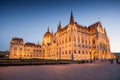 Budapest the capital of Hungary crossed by the Danube River Royalty Free Stock Photo