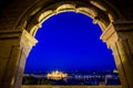 Budapest the capital of Hungary crossed by the Danube River Royalty Free Stock Photo