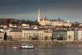 Budapest the capital of Hungary crossed by the Danube River Royalty Free Stock Photo