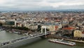 Budapest, Hungary - panorama of the Hungarian capital located on the Danube river.