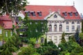 Cityscape image of Budapest in summer. Beautiful historical buildings in Buda, Gellert hill.