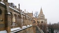 Budapest castle fishermans bastion and square architect Frigyes Schulek Royalty Free Stock Photo