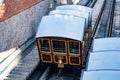 Budapest Castle Hill Funicular ascending Royalty Free Stock Photo