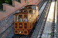 Budapest Castle Hill Funicular - car lifts Gellert