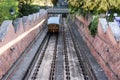 1870 Budapest Castle Hill Funicular in Budapest Royalty Free Stock Photo