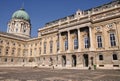 Budapest castle (Hungary) Royalty Free Stock Photo
