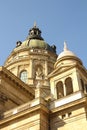 Budapest cathedral cupola Royalty Free Stock Photo