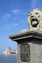 Budapest from the Chain Bridge Royalty Free Stock Photo