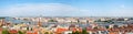 Budapest city panorama with Danube view, Hungary Royalty Free Stock Photo