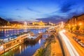 Budapest Danube River - Hungary Royalty Free Stock Photo