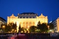 Budapest Danube River night sights Royalty Free Stock Photo