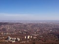 Budapest from Erzsebet Lookout Royalty Free Stock Photo