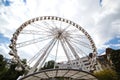 Budapest Eye ferris wheel. Travelling in Hungary. Beautiful city Budapest