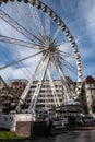 Budapest eye wheel Hungary Royalty Free Stock Photo