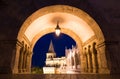 Budapest Fisherman Bastion building with tourist sightseeing at